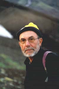 Alan Schick during the Avacha volcano climb